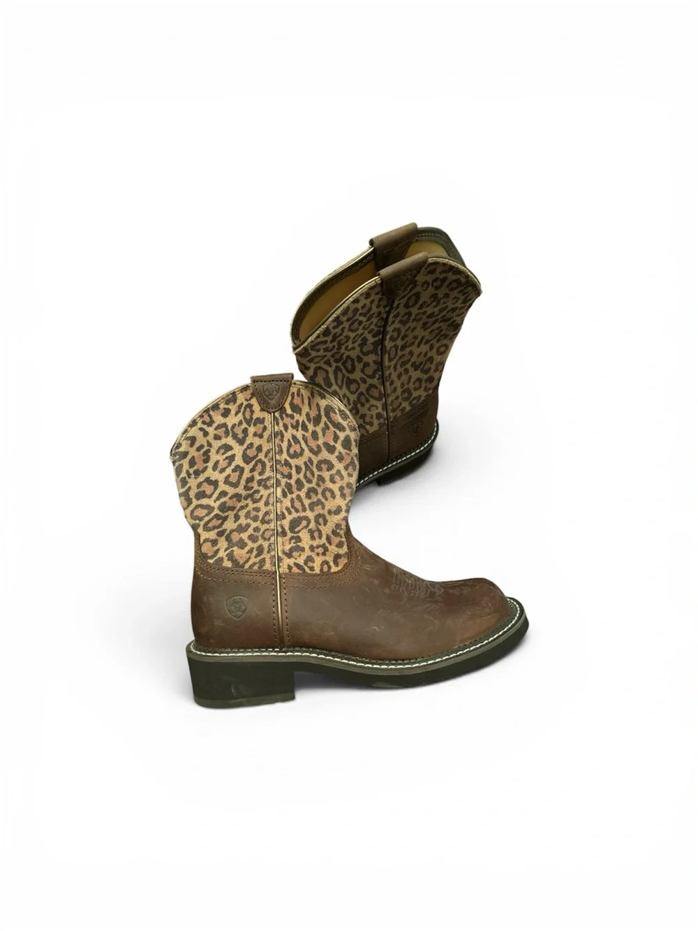 Ariat Fatbaby Heritage Fay leopard print boot Women’s US 7 1/2